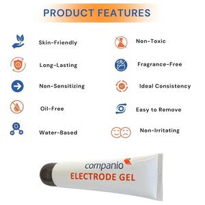 Gel de Electrodos de Grado Médico para Uso Corporal, ECG, EEG, Electroterapia, a Base de Agua, No Tóxico, para Piel Sensible - Product Image 2