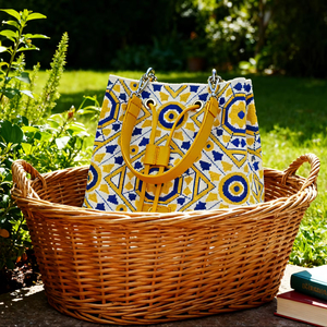 Sacs seau en tissu <span class=keywords><strong>Flyknit</strong></span> personnalisés, durables et portables, à motif géométrique, tricotés, bandoulière vintage, fermeture à fermoirs, <span class=keywords><strong>Flyknit</strong></span> pour femmes - Product Image 6