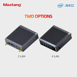 Maxtang nucmini PC <span class=keywords><strong>Intel</strong></span> elkhart hồ j6412 CPU 4 LAN 2 HDMI 2.5inch SATA SSD gồ ghề máy tính bảng PC không quạt văn phòng máy trạm - Product Image 3
