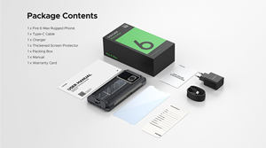 DOOGEE Fire 6 Max 5G Téléphone intelligent robuste AI Triple caméra NFC FHD Octa Core Android 14 Empreinte digitale Antichoc - Product Image 5