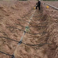 Tuyau/tube d'irrigation goutte à goutte sous-surface (SDI) en plastique de 16 mm pour l'agriculture et le jardinage