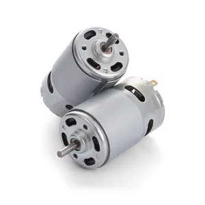 Hot sale low noise 12v 24v dc high speed electric dual shaft rs 775 dc motor engine 14000 rpm