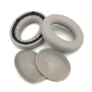 Coussinets d'oreille de remplacement pour Bose QC Ultra, en cuir protéiné de qualité supérieure, mousse souple, confortables, avec marquage L/R, isolation phonique - Product Image 6
