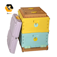Ruche thermique en plastique pour abeilles à miel, 2 couches, 10 cadres, équipement pour apiculture, prix personnalisé, qualité alimentaire, à vente