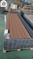 Toptan Düşük Bakım Gereksinimli Dış Cephe WPC Duvar Panelleri Anti-Termit Ahşap Plastik Kompozit Kaplama Malzemesi Projeler İçin