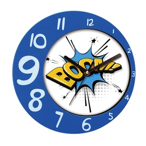 Reloj de pared decorativo de China para niños, cronógrafo nórdico creativo, regalo único, Ideas, promoción barata - Product Image 1