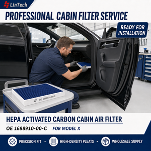 <span class=keywords><strong>Filtre</strong></span> d'habitacle LinTech pour Tesla Model X, référence OE 1688910-00-C, <span class=keywords><strong>filtre</strong></span> HEPA à charbon actif pour climatisation, vente en gros, pièce de rechange - Product Image 5