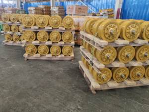 דחפור מסלול רולר komatsu D155A 175-30-00760 אחת מקורבות מסלול רולר ASS'Y הנעה חילוף חלקי - Product Image 6