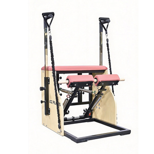 อุปกรณ์พิลาทิส AOC <span class=keywords><strong>เก้าอี้</strong></span>วันดา<span class=keywords><strong>ทำ</strong></span>จากไม้เมเปิลคุณภาพสูง ทนทาน พร้อมที่จับโลหะปรับได้ - Product Image 4