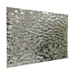 Manufacture Professional In Export Ss202 304 316 316l Water Ripple Stainless Steel Cleaning Sheet