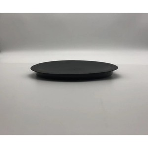 Textured Frosted Large Round Plastic Plate, Unbreakable Reusable Dinner Plate for Steak, Fruit, Commercial Catering & Home Use - Product Image 3