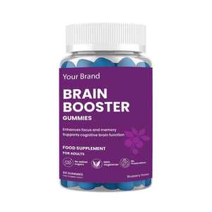 Venta al por mayor de vitaminas a granel caramelos de goma OEM Etiqueta Privada suplementos pre-entrenamiento salud cerebral nutrición deportiva - Product Image 1