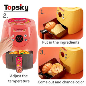 Friteuse à air en plastique <span class=keywords><strong>de</strong></span> haute qualité Simulation <span class=keywords><strong>cuisine</strong></span> ensemble <span class=keywords><strong>de</strong></span> jeu éclairage musique changement <span class=keywords><strong>de</strong></span> couleur semblant jouer jeu <span class=keywords><strong>de</strong></span> <span class=keywords><strong>cuisine</strong></span> pour les enfants - Product Image 4