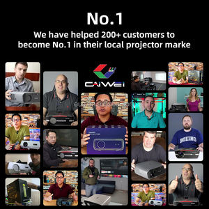 <span class=keywords><strong>Projecteur</strong></span> TV intelligent Linux amélioré par l'IA <span class=keywords><strong>4K</strong></span> avec mise au point automatique TOF 1650 ANSI MT9669 Wi-Fi 6 double haut-parleurs - Product Image 6