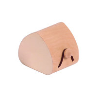Boîte à thé et de rangement en bois de bouleau biodégradable, ronde, personnalisée, avec logo gravé au laser, taille personnalisée, multifonctionnelle