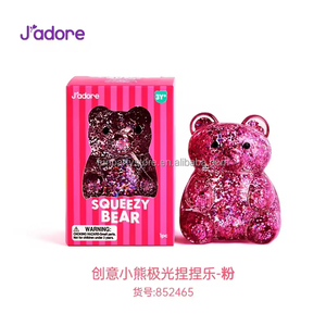 Jadore Creative Bear Series Sensory Squeeze Toy Decompression Slow Rebound Pendant Gift Office Toy Squeeze Stress Relief - Product Image 3
