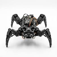 Kit de Robot Araña Cuadrúpedo Programable QMY, Control por WiFi, Kit de Inicio para Codificación, PH2.0, Plug-and-Play, Set de Robótica