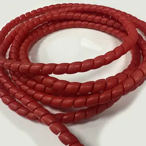Manguito protector en espiral/Manguito protector de cable/cinta de bobinado de plástico Manguera hidráulica