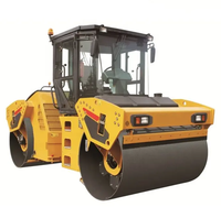 Compacteur vibrant XD133 de 13 tonnes avec volant réglable et vue panoramique