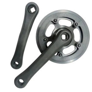 Vélo pliant en alliage d'aluminium BKS Prowheel, <span class=keywords><strong>pignon</strong></span> 130BCD, plateaux 46/56T pour 8/9/10/11 vitesses, longueur de manivelle 170 mm, roue de chaîne - Product Image 5