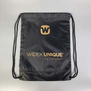 กระเป๋าหูรูดผ้าไนลอนกระเป๋ารองเท้ารีไซเคิลสำหรับผู้หญิงกระเป๋าเป้ไนลอนแบบหูรูดนำกลับมาใช้ใหม่ได้กระเป๋ากันน้ำ - Product Image 2