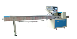 Premium Quality China Packing Machine 220V 56/60 Hz Single Phase Automatic Food Horizontal-Flow Wrapping Machine - Product Image 3