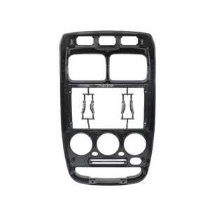 Meihua 2 DIN 9 pouces, <span class=keywords><strong>adaptateur</strong></span> de cadre de tableau de bord pour <span class=keywords><strong>Hyundai</strong></span> Accent Verna 1999-2005, kit de montage de radio Android - Product Image 4