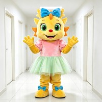 Costume de Mascotte Tigre Personnalisé Adorable, MOQ 1 pièce, Costume de Dessin Animé en Peluche pour Adulte, Matériau EVA, Marque Leehom, Publicité, Carnaval
