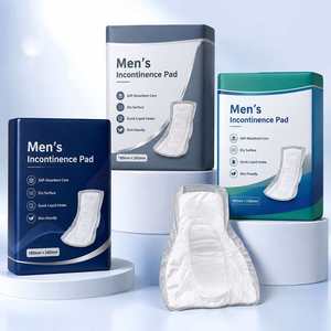 Protection nocturne complète, sommeil sans perturbations, incontinence, coussinets <span class=keywords><strong>pour</strong></span> hommes, peau sensible, soins discrets et sécurisés - Product Image 1