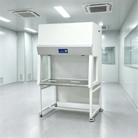 Poste de travail à flux laminaire horizontal pour laboratoire/usage pharmaceutique, avec filtre HEPA à efficacité supérieure à 99,995 %