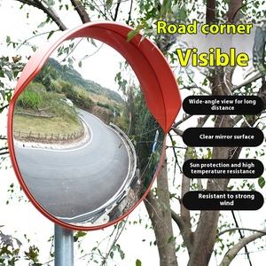 Specchio angolare convesso <span class=keywords><strong>per</strong></span> il traffico strada intersezione ampio angolo riflettente lente concava esterno tornitura materiale durevole PC - Product Image 2