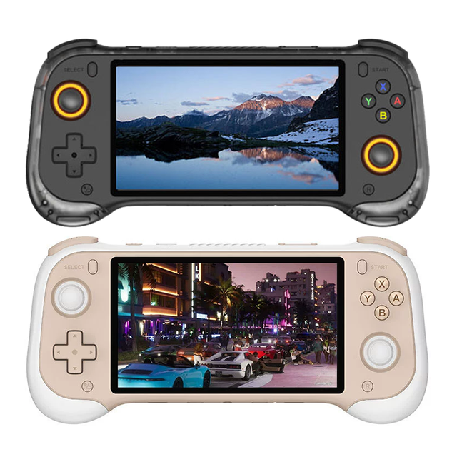 New Cheap Multiple Game Systems Open Source 64G 128G 5.5 Inch Screen Retro Handheld Game Console