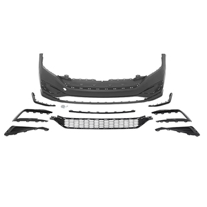 KSEEK Kiyกันชนรถยนต์Faceliftชุดอัพเกรดกันชนหน้าGrille FitสําหรับVW <span class=keywords><strong>Jetta</strong></span> <span class=keywords><strong>R</strong></span>-<span class=keywords><strong>LINE</strong></span> 2019 - Product Image 3