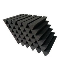 Panneaux acoustiques modernes en mousse de mélamine |   Panneaux acoustiques insonorisants en forme de coin, résistants au feu, NRC 1.0, pour studio, extérieur et usage extérieur