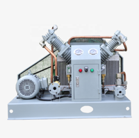 Pompe à gaz azote économique à économie d'énergie 150 bar, moteur à engrenages à roulement PLC, 15 m3/heure pour la découpe laser, certifiée CE