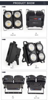 Projecteur LED 4 Yeux Effet Blinder 4x100W COB pour Scène, Spectacles et Théâtre - Offre Spéciale