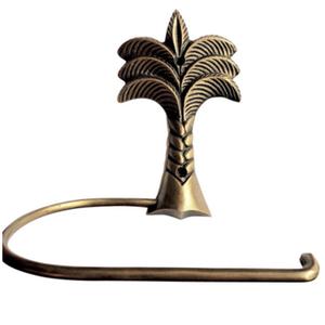 Porte-papier toilette en gros, style antique en métal doré, pour salle de bain - Product Image 5