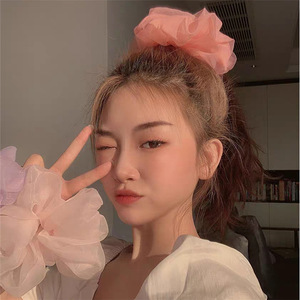 Coletero <span class=keywords><strong>de</strong></span> Organza Lavanda Extra Grande - Coletero <span class=keywords><strong>de</strong></span> <span class=keywords><strong>Tul</strong></span> Transparente <span class=keywords><strong>para</strong></span> Cola <span class=keywords><strong>de</strong></span> Caballo <span class=keywords><strong>de</strong></span> Gran Volumen y Moño, Accesorio <span class=keywords><strong>para</strong></span> <span class=keywords><strong>el</strong></span> <span class=keywords><strong>Cabello</strong></span> - Product Image 4