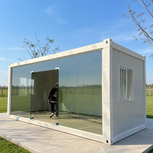 บ้านสำเร็จรูปขนาดเล็กแบบโมดูลาร์ TOPPRE บ้านพักสำหรับผู้สูงอายุ โครงสร้างเหล็กเบาแบบตู้คอนเทนเนอร์จากออสเตรเลีย ขนาด 20 ฟุต ห้องนอน โครงสร้างบ้านคอนเทนเนอร์ - Product Image 1