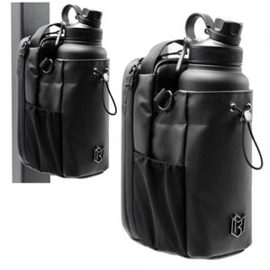 Sac de sport magnétique avec porte-bouteille d'eau, sac de rangement pour téléphone portable, sac de fitness, sac à bandoulière, pochette, housse - Product Image 1