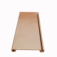 Profil en aluminium de plat d'extrusion de Tslot, profils en aluminium pour des rampes