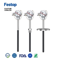 Hoogprecisie Type K thermocouple temperatuursensor, slijtvast, gepantserd, hoge temperatuur, explosiebestendig, Pt100 ODM