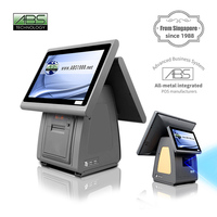 Penjualan Terlaris Sistem Kasir POS All-in-One ABS8000 dengan Layar Sentuh Kapasitif WiFi 6 Bluetooth5.2 Windows 7/10 Intel J1900 1024x768