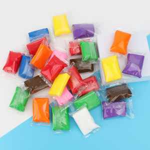 3G-100g arcilla seca al aire personalizable al por mayor, 45 colores no pegajoso suave súper ligero para bricolaje creativo de niños - Product Image 1