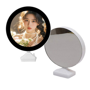 Cadres <span class=keywords><strong>photo</strong></span> miroir magiques avec lumières, miroirs cosmétiques de bureau et cadeaux créatifs en forme de cadre <span class=keywords><strong>photo</strong></span> - Product Image 1