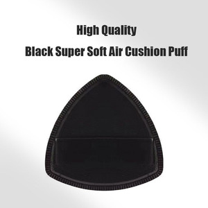 Triangolo di velluto fondotinta spugne per il trucco con cuscino d'aria in polvere Puff commercio Assurance Opp borsa o custodia o scatola di spugne per il viso - Product Image 4