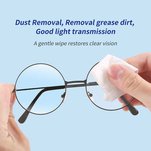 맞춤형 안경 클리너 티슈, 사전 습식 안경 렌즈 세척용, 안경 관리 제품 - Product Image 4