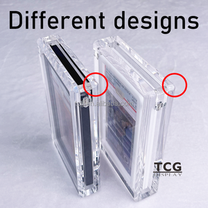 Présentoirs <span class=keywords><strong>en</strong></span> acrylique de haute qualité pour cartes gradées BGS, cadre de rangement pour cartes de sport de basketball, protection antichoc PSA, étui pour cartes gradées - Product Image 2