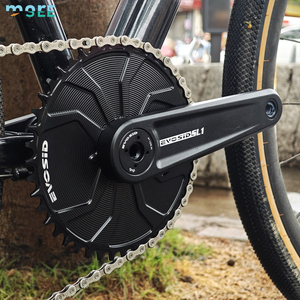 Plato de Cadena Cerrado SeeMore de 3 Pernos, Aleación de Aluminio CNC, 52-56T, para Bicicleta de Pista, Piñón Fijo - Product Image 1