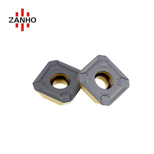 45 độ CNC heptagon chèn phay Cutter Titan nhôm nitride tráng 52 HRC cho thép thép không gỉ gang - Product Image 1